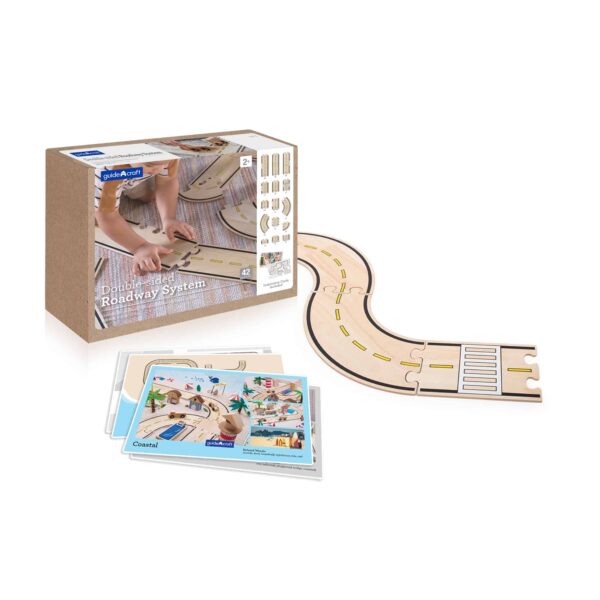 Guidecraft Roadway System doppelseitig – 42-teiliges Set (6)