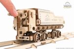 UGEARS V-Express Dampflokomotive mit Tender - mechanischer Holzbausatz – Bild 10