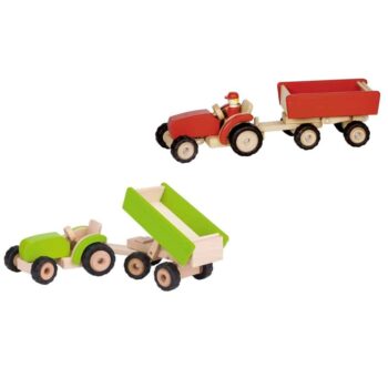 Tractor green with trailer-2.jpg