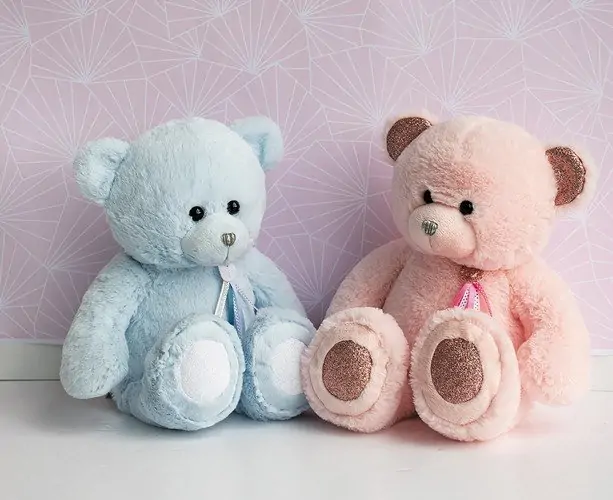 Glücksbringer Bär,dunkelrosa 40cm-05 Glücksbringer-Bär