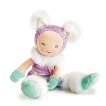 Doudou et Compagnie - Lady-Puppe Lila/Grün