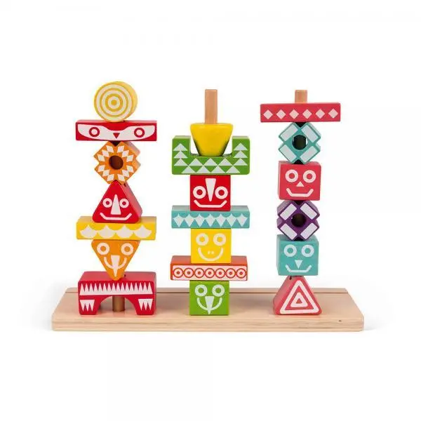 STAPELSPIEL EDUTOTEM 52 TEILE