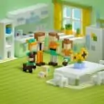 PIXIO Happy Family – magnetische Bausteine – Story Series – kreatives Pixel-Bauen für Kinder & Erwachsene – Bild 2