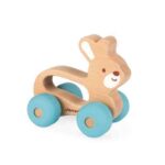 Baby Pop Gripping Car Bunny Blue (1)