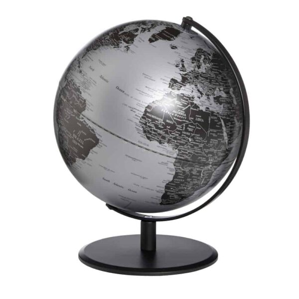 Globus PLANET PLUTO MATT SILVER