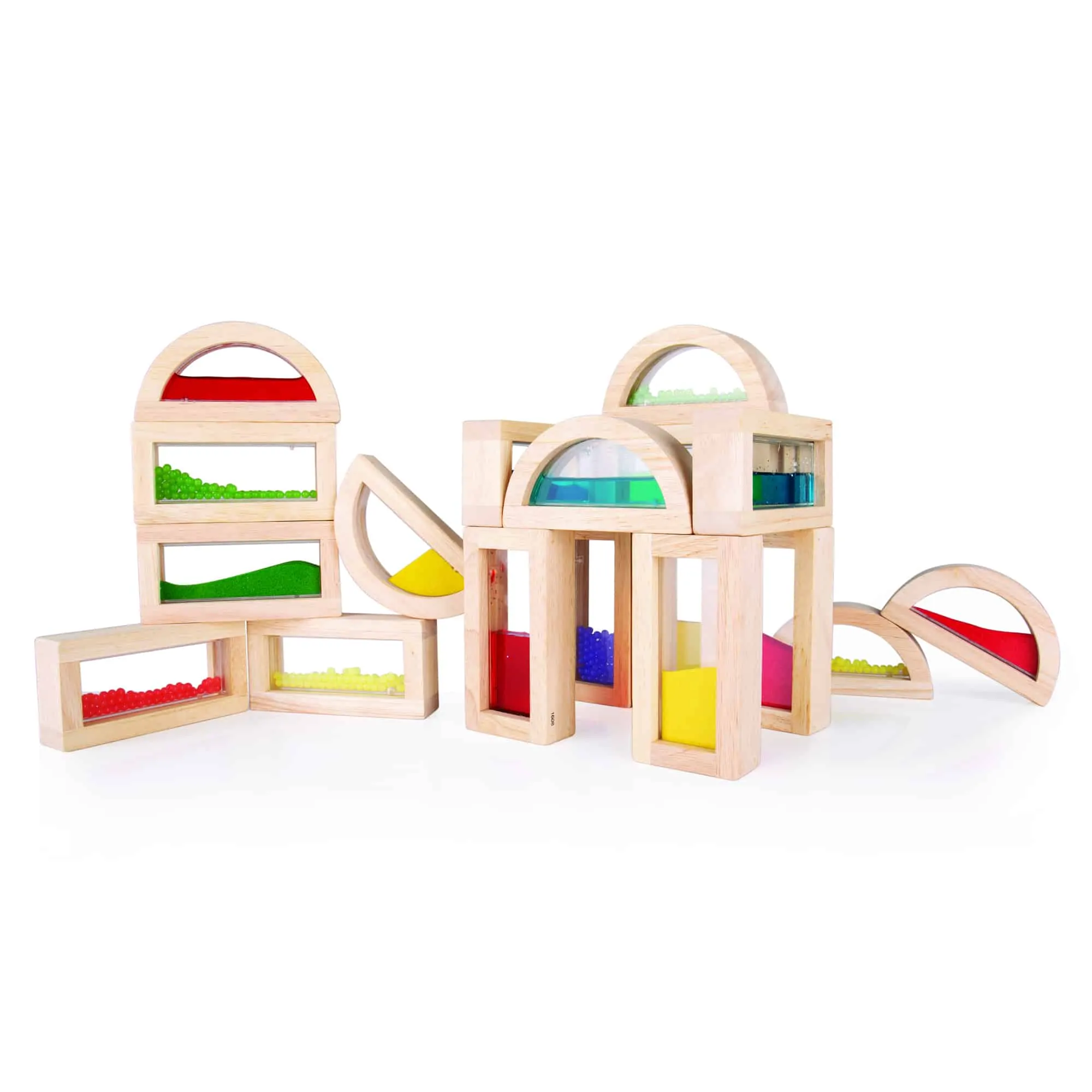 Sensory Rainbow Blocks – 18 pc. set (2) Rainbow Blocks