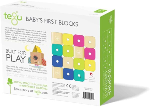 Tegu Baby Bauklötze 15 Teile2