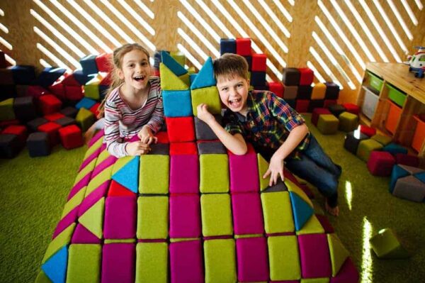 JollyHeap – Kreativ-Set 100 Teile – weiche XXL Magnetbausteine in 4 Formen für Kinder – Bild 17