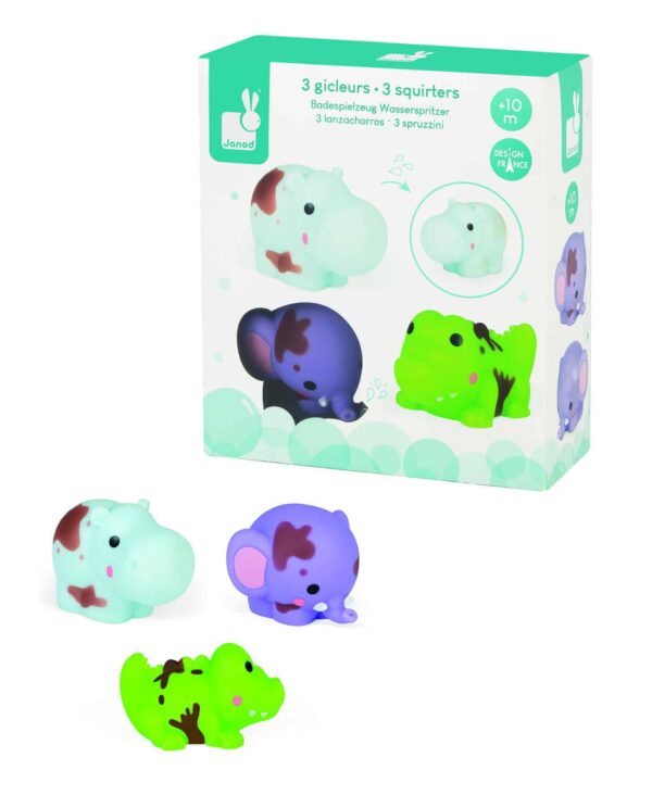 Wasserspritzer Tiere