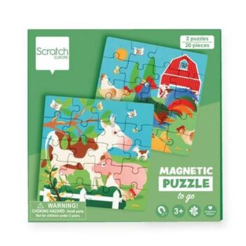 Magnetic puzzle farm