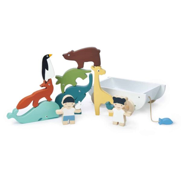 ender Leaf Toys Boot mit Tieren