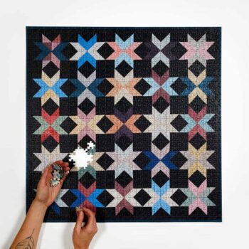 Four Point Puzzles NY Quilt
