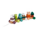 Janod Nachziehzug Tiger Panda Pinguin (2)