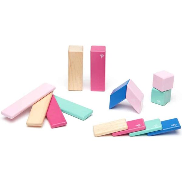 Tegu Magnetische Holzbausteine Blossom 14 Teile (1)