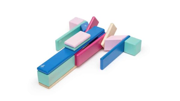 Tegu Magnetische Holzbausteine Blossom 24 Teile (1)