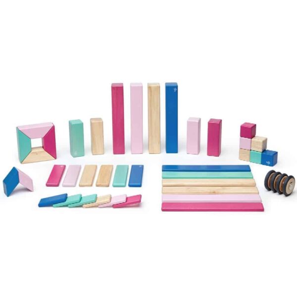 Tegu Magnetische Holzbausteine Blossom 42 Teile (1)
