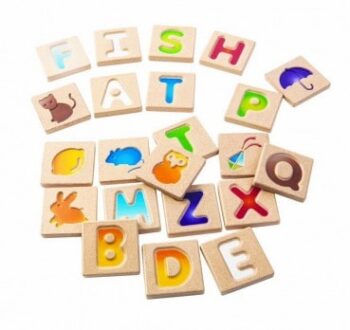 Plan Toys Alphabet Plättchen