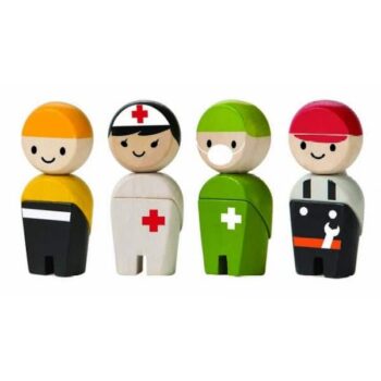 Plan juguetes figuras de juguete equipo de rescate