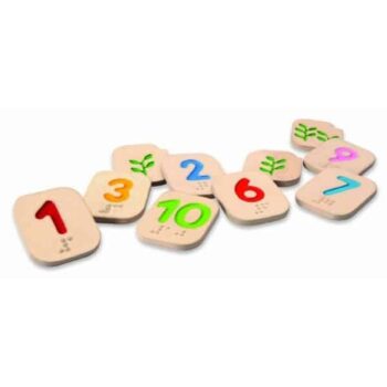 ScandicToys Numbers 1-10 Braille
