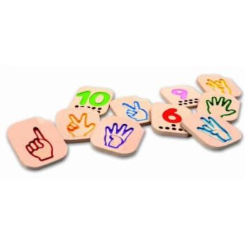 ScandicToys Numbers 1-10 Hand Signs