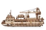 UGEARS Forschungsschiff - mechanischer Holzbausatz – Bild 10