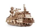 UGEARS Forschungsschiff - mechanischer Holzbausatz – Bild 8