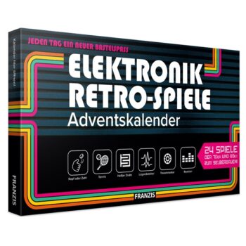 Elektronik-Retro-Spiele-Adventskalender
