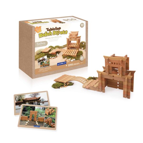 Guidecraft Tabletop Notch Blocks Eastern