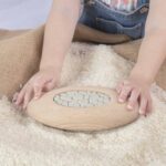 Guidecraft Holzstapel - Sensorik Flusssteine