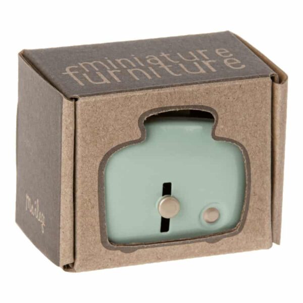Maileg Miniatur Toaster & Brot - MintWeiß (1)