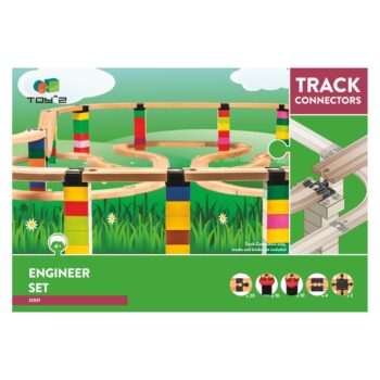 Squar3D TOY2 Track Connectors Engineer - Schienenverbinder 46 Teile (2)