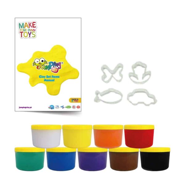 Jumping Clay Colours - 9 Colour Set (2)