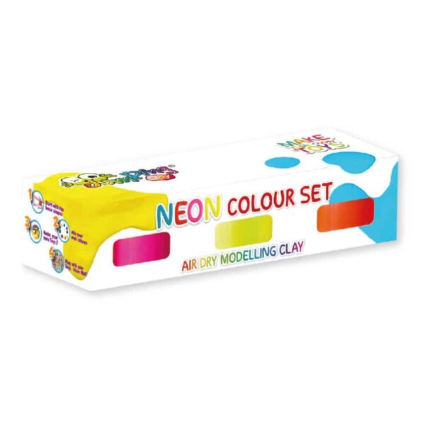 Jumping Clay Colours - Neon Colour Set (3)