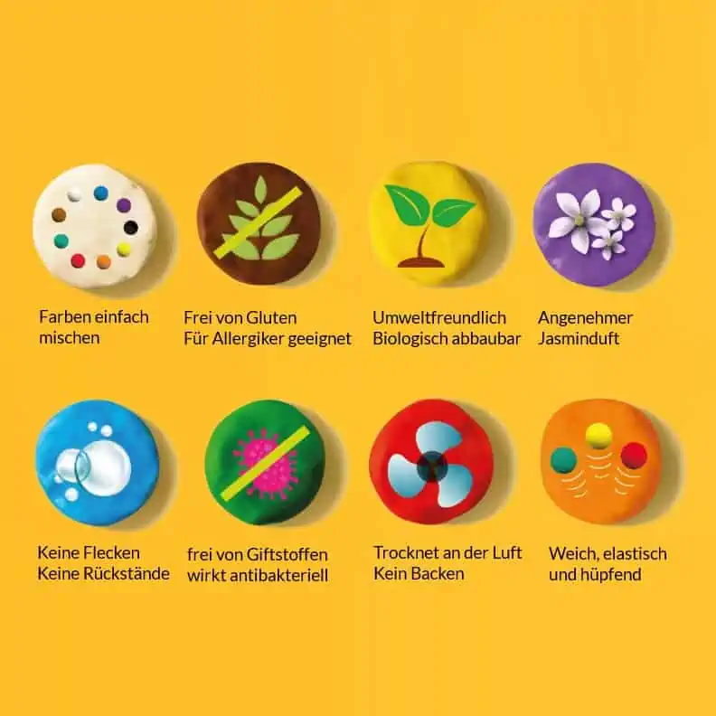 Jumping Clay Eigenschaften Überblick Jumping Clay Eigenschaften Überblick