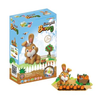 Jumping Clay Farmyard - Bunny