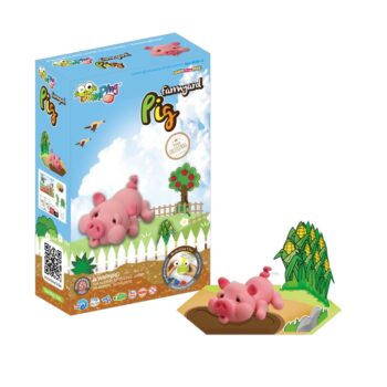 Jumping Clay Farmyard - Pig