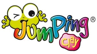 Logotipo de arcilla de salto