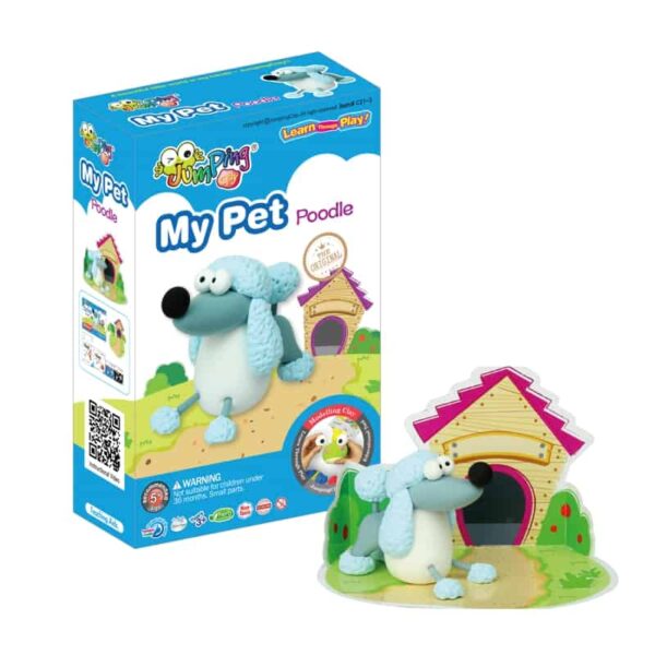Jumping Clay My Pet - Poodle Puppy