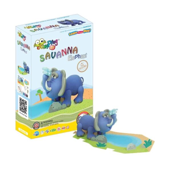 Jumping Clay Savanna - Elephant