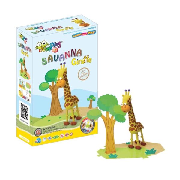 Jumping Clay Savanna - Giraffe