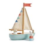 Tender Leaf Toys Segelboot