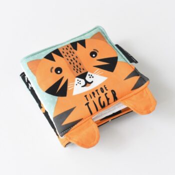 Wee Gallery Baby-Buch Tip Toe Tiger (1)