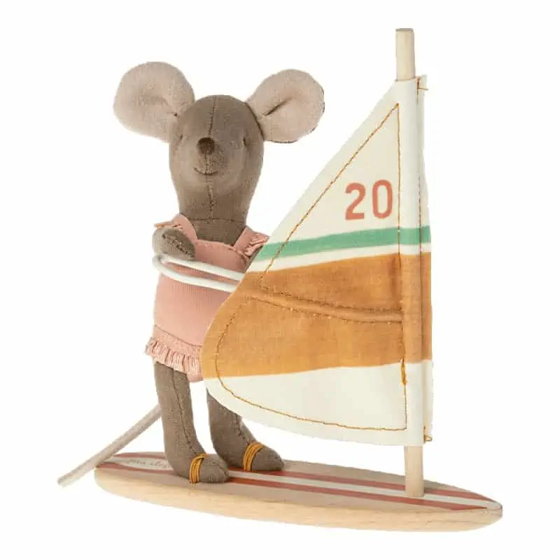 Maileg Surfer Strandmaus - Kleine Schwester Maileg Surfer Strandmaus - Kleine Schwester