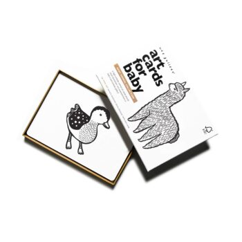 Wee Gallery Baby Art Cards - Dieren (1)