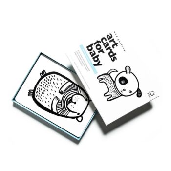 Wee Gallery Baby Art Cards - Animali domestici