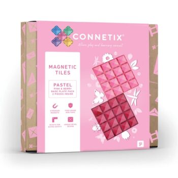 Connetix Base Plate Pink & Berry Pack - 2 Stück