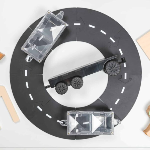 Connetix Rainbow Transport Pack - 50-tlg. Magnetbaukasten