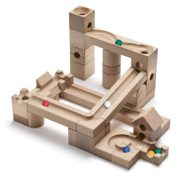 Cuboro Holzkugelbahn - Junior Starter Set