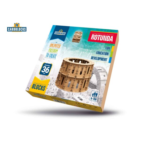 Cardblocks Rotunda Set - 24 Pappbausteine