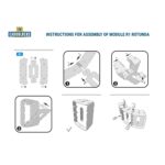 Cardblocks Rotunda Set - 24 Pappbausteine